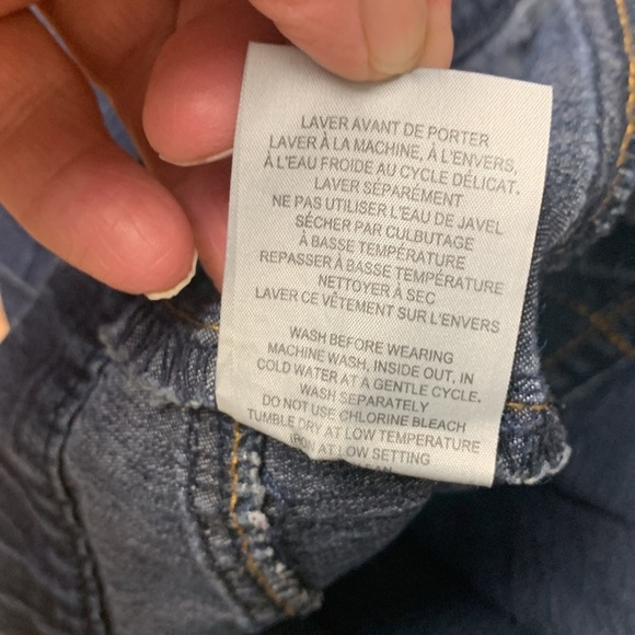 Pennington’s Denim Capris, Medium Weight, Back Pockets, Elastic Waist w Stretch - Picture 12 of 12